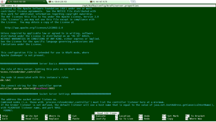 Apache Kafka KRaft Modunda Kurulum